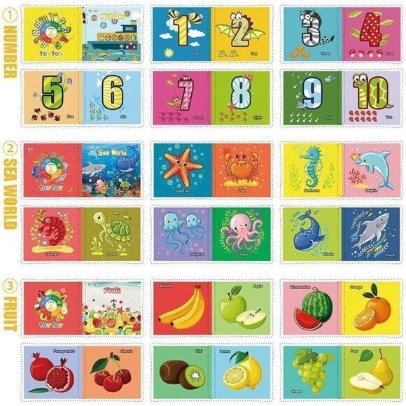 My First Soft Book Fabric Baby Cloth Baby - Picture 5 of 6